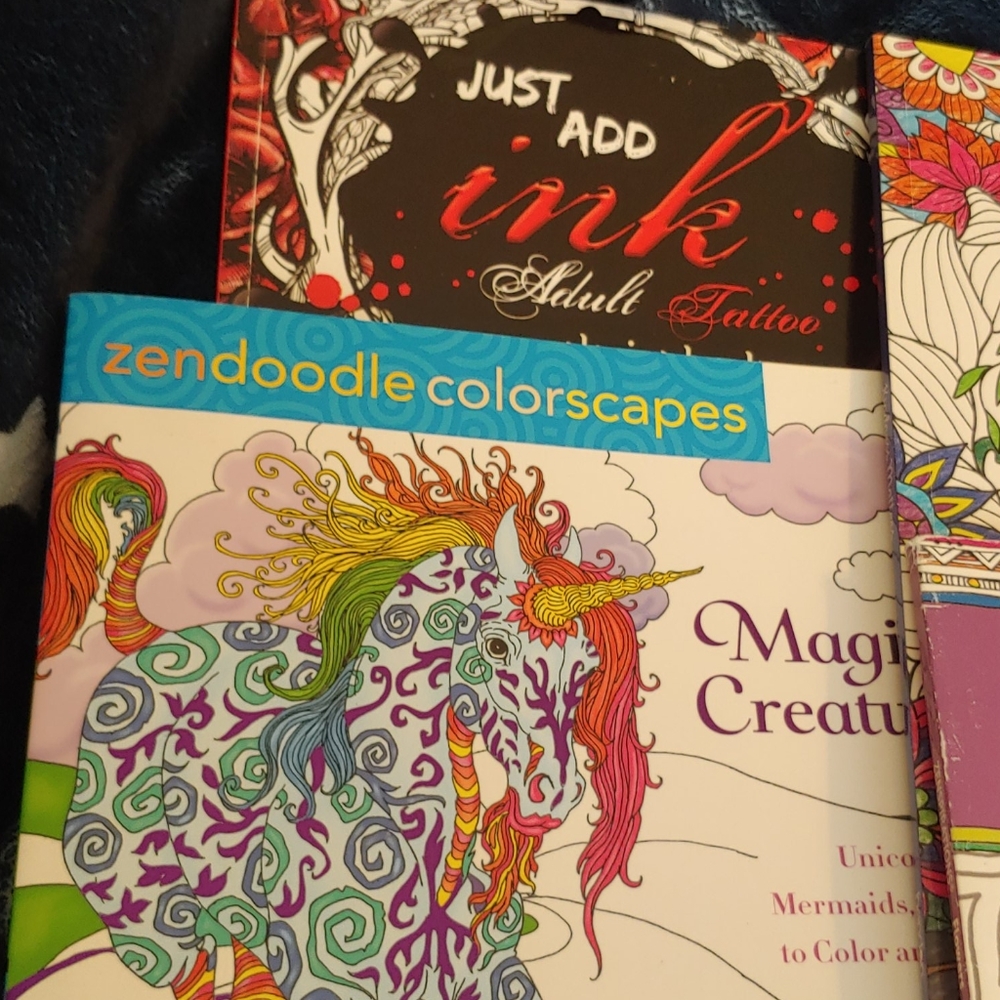 New listing Adult coloring books